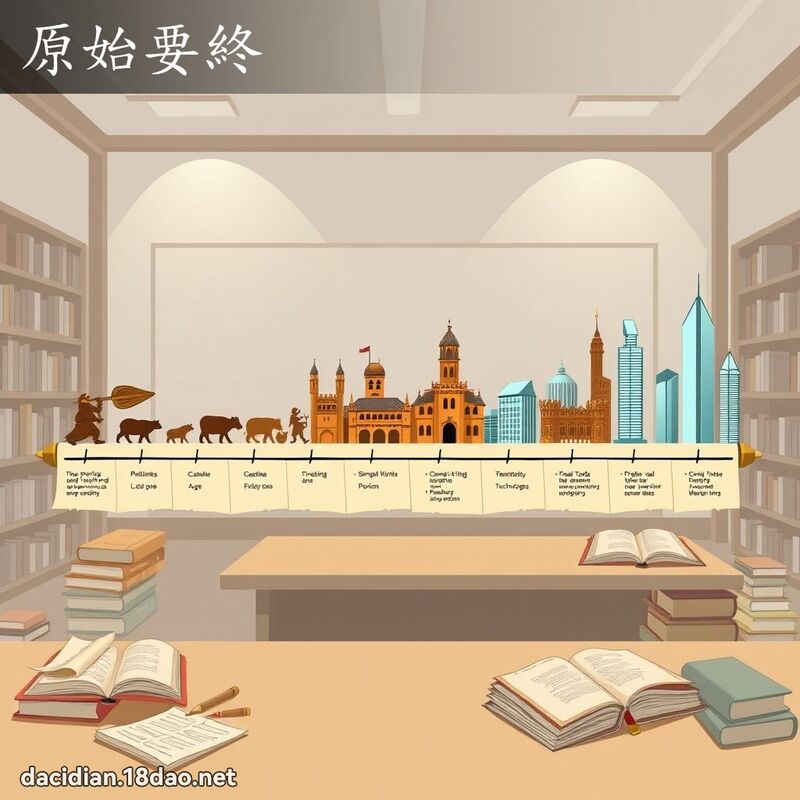 原始要终 - 国语大辞典配图