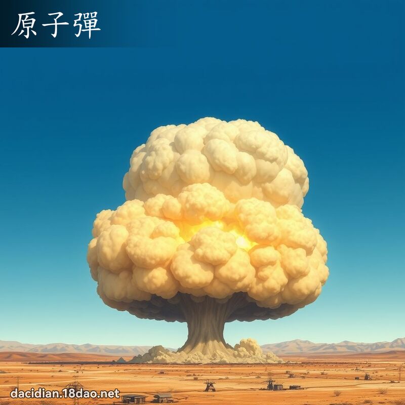 原子彈 - 國語大辭典配圖