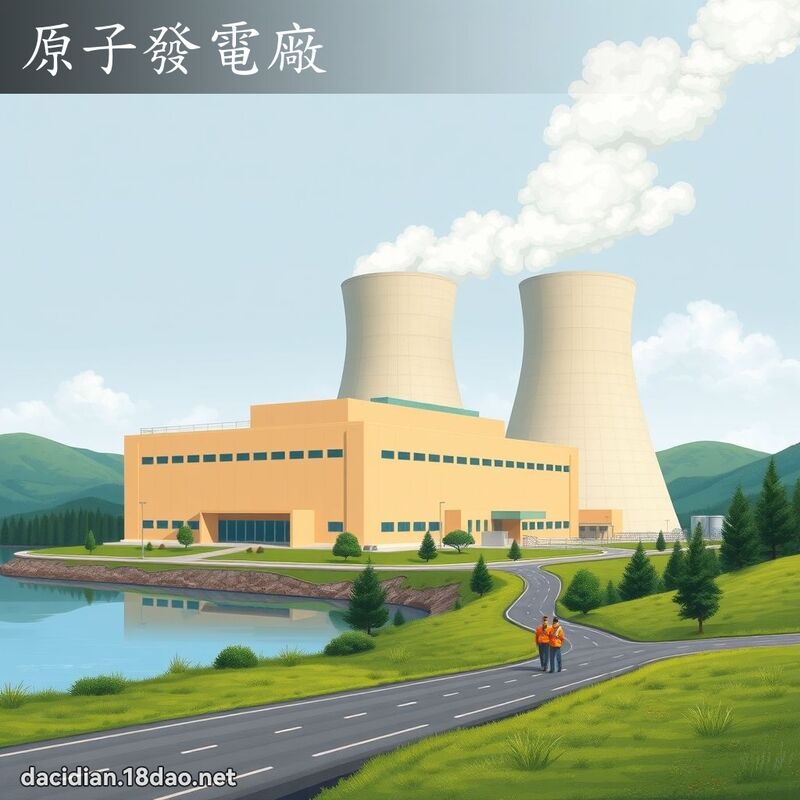 原子發電廠 - 國語大辭典配圖