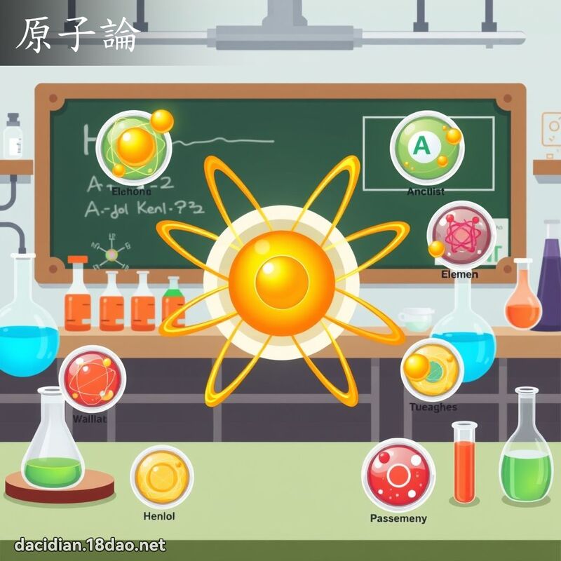 原子論 - 國語大辭典配圖