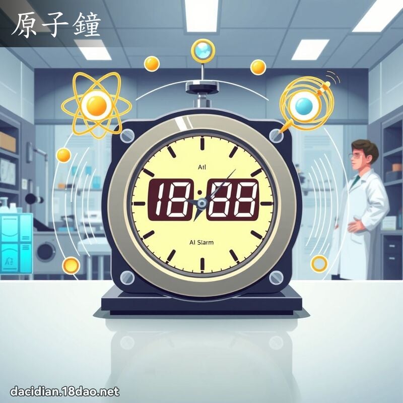 原子钟 - 国语大辞典配图