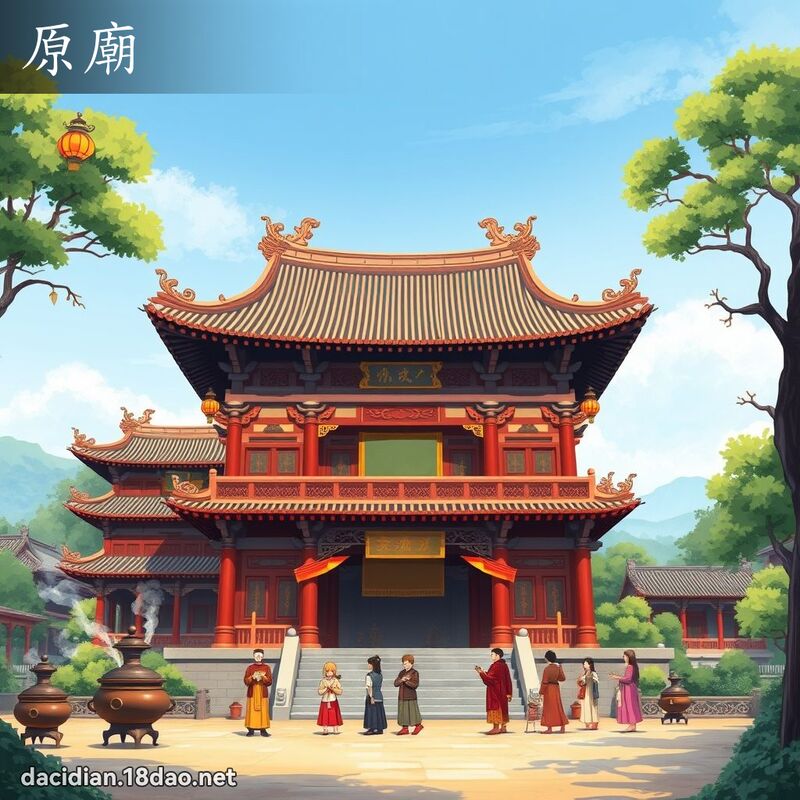 原庙 - 国语大辞典配图