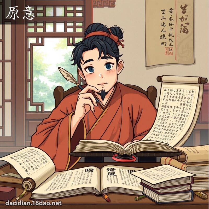原意 - 国语大辞典配图