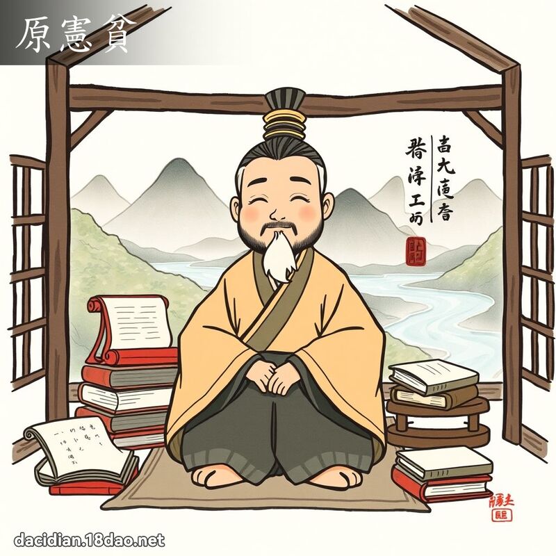 原宪贫 - 国语大辞典配图