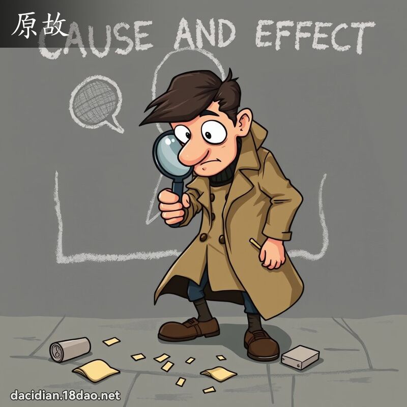 原故 - 国语大辞典配图