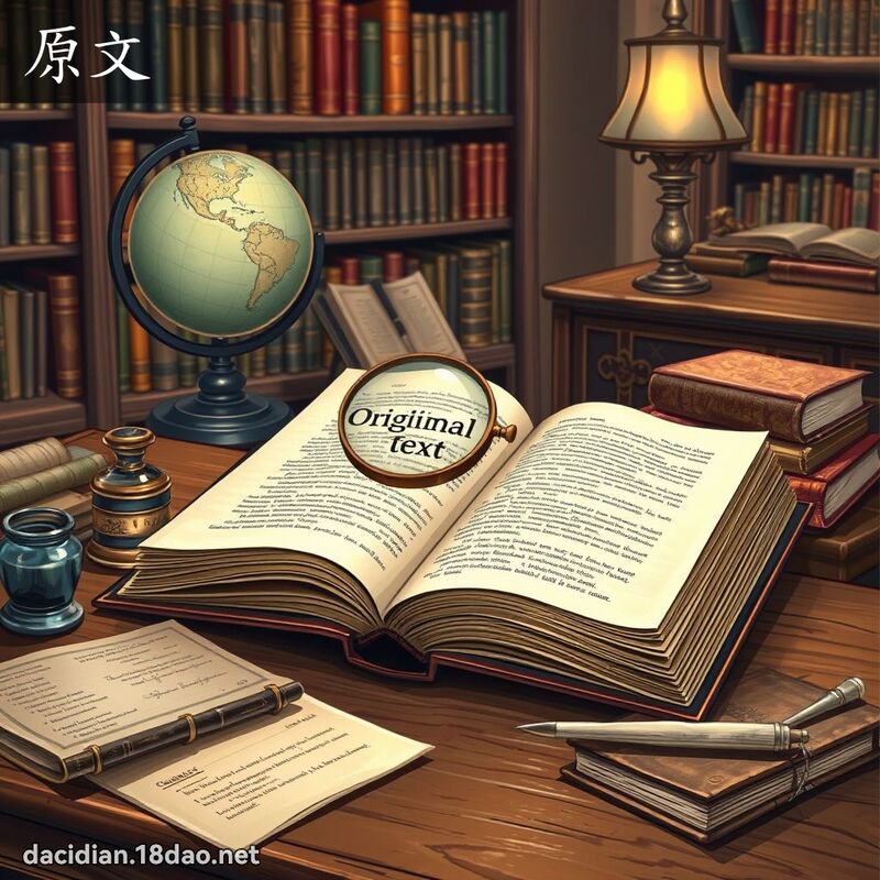 原文 - 国语大辞典配图
