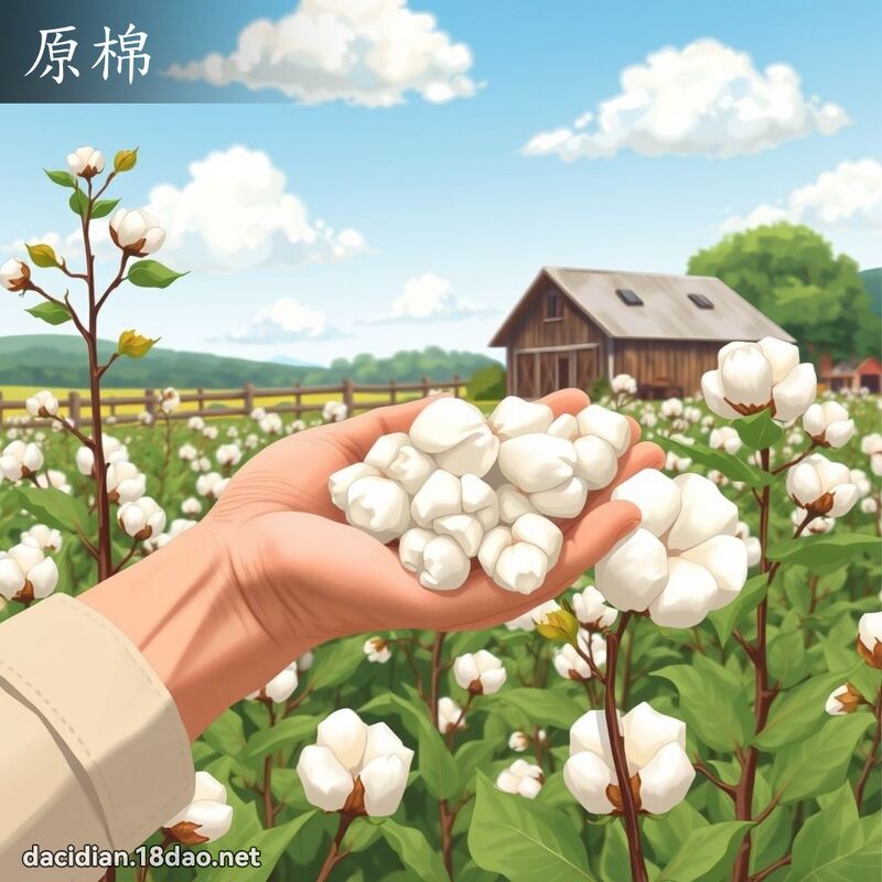 原棉 - 國語大辭典配圖