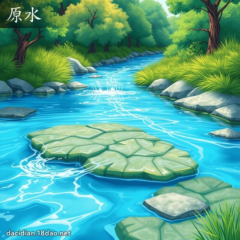 原水 - 国语大辞典配图