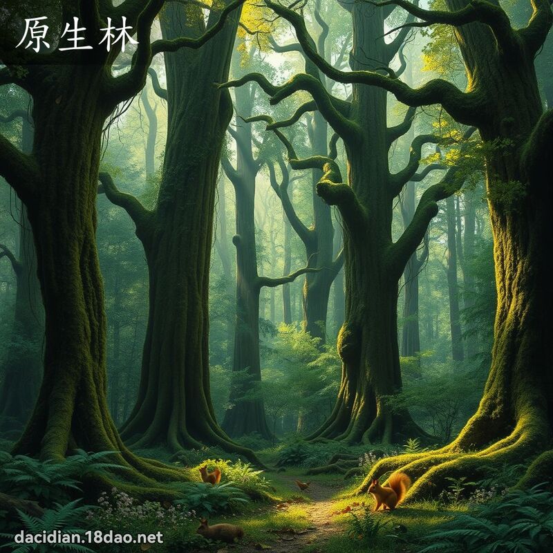 原生林 - 國語大辭典配圖