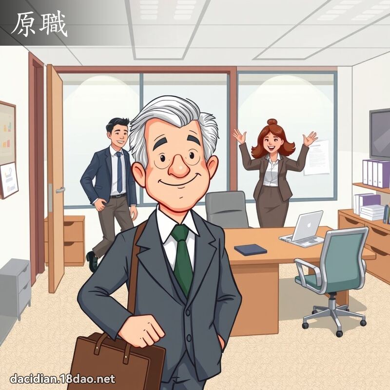 原職 - 國語大辭典配圖