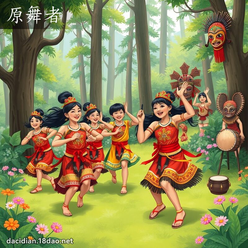 原舞者 - 國語大辭典配圖
