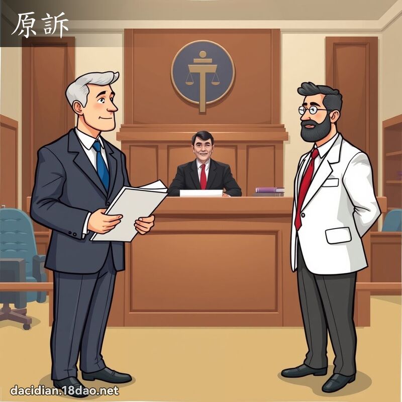 原诉 - 国语大辞典配图