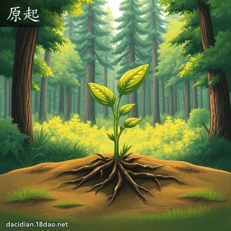 原起 - 国语大辞典配图