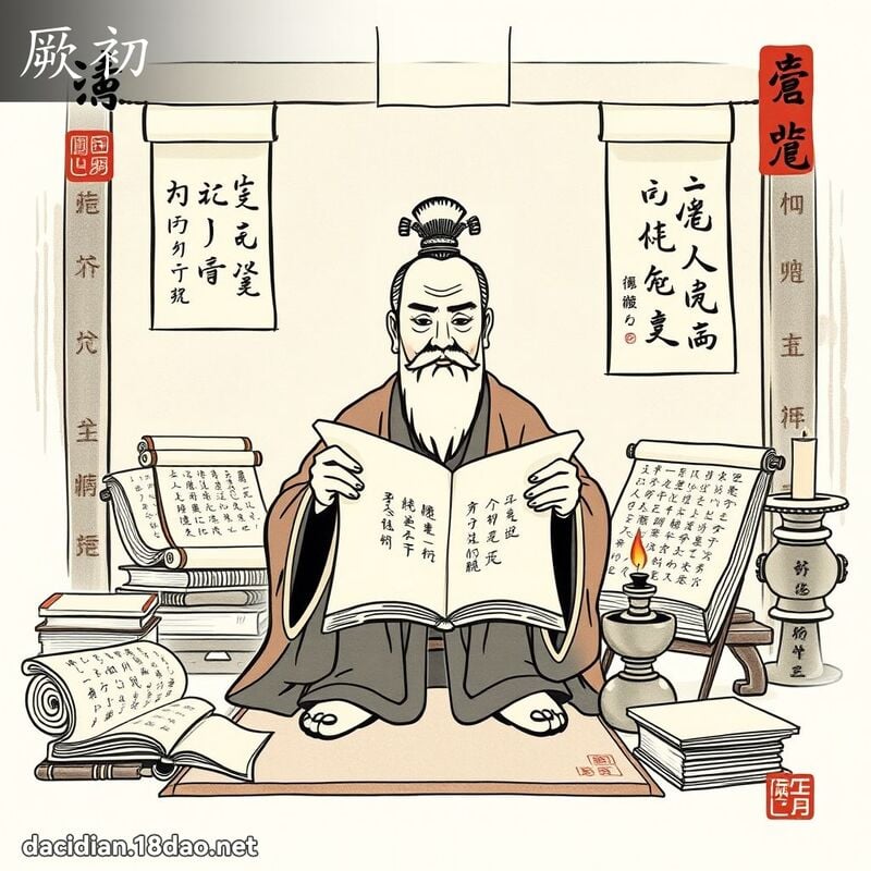 厥初 - 國語大辭典配圖