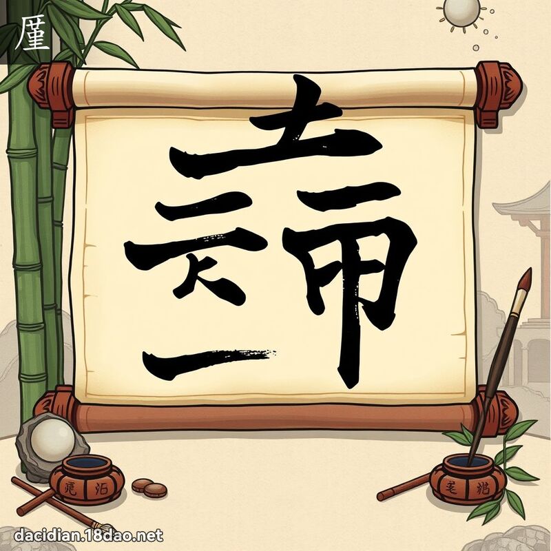 汉字: 厪 (多音字)