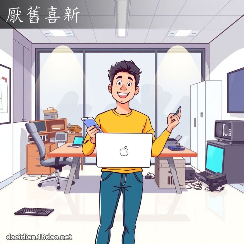 厌旧喜新 - 国语大辞典配图