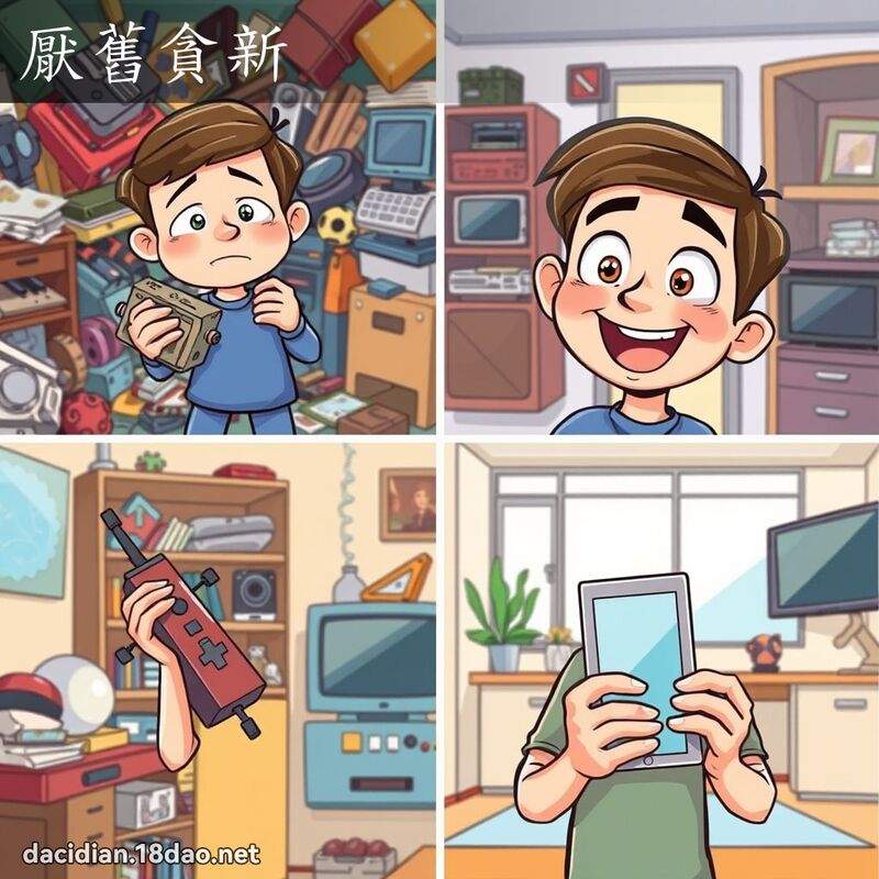 厭舊貪新 - 國語大辭典配圖