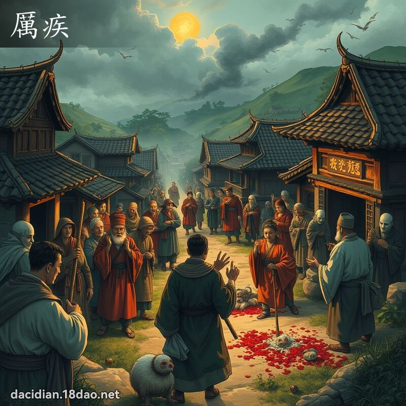厲疾 - 國語大辭典配圖
