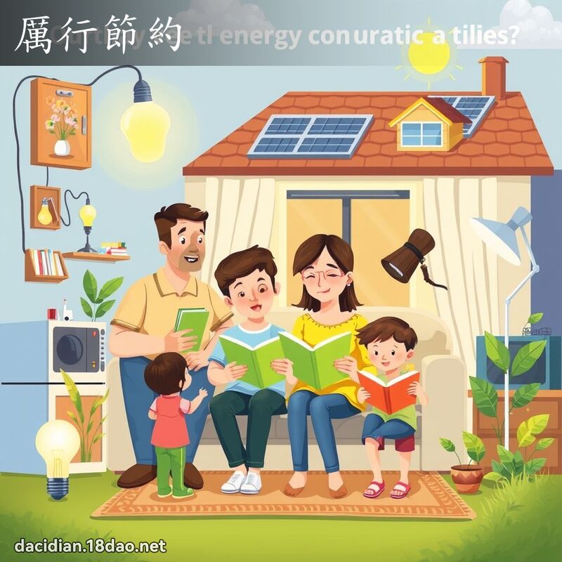 厉行节约 - 国语大辞典配图
