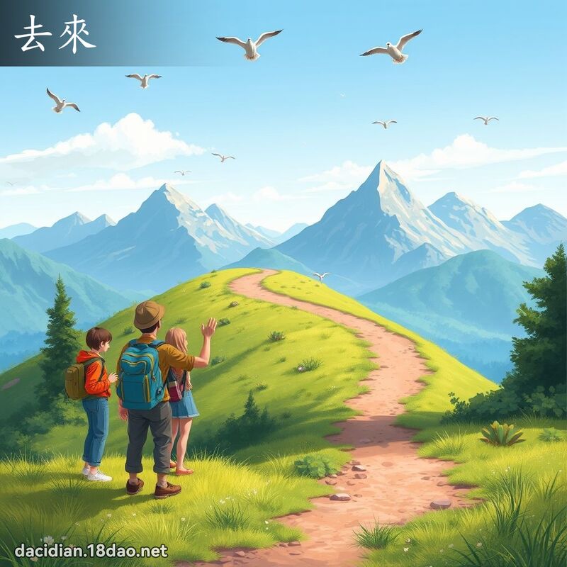 去來 - 國語大辭典配圖