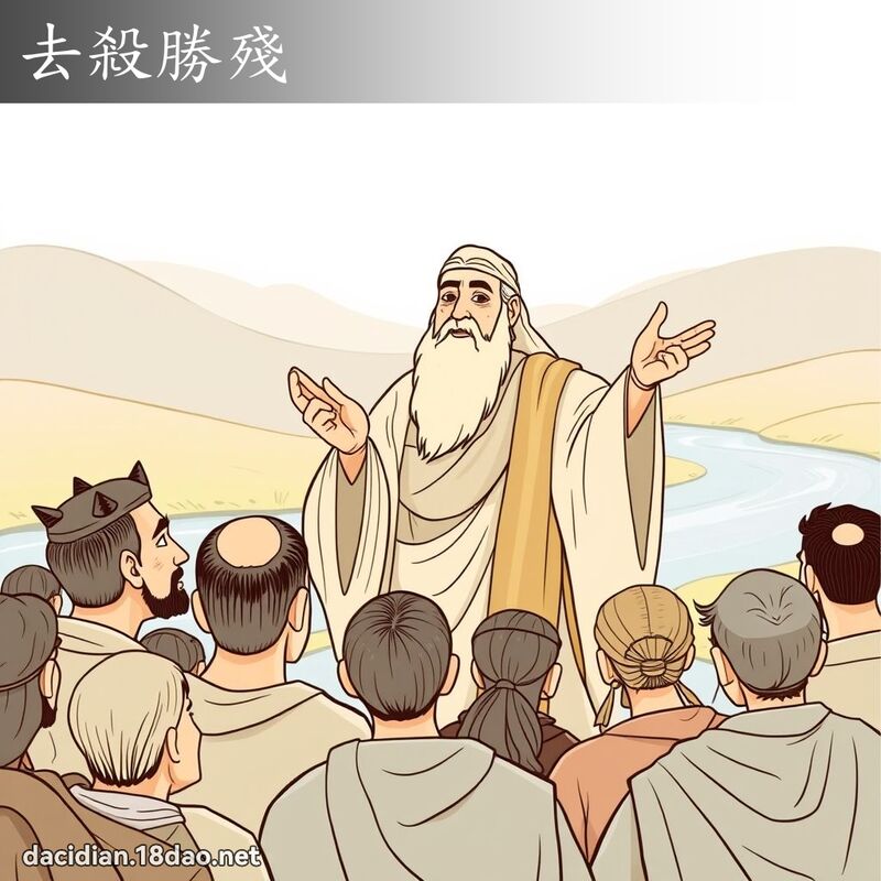 去殺勝殘 - 國語大辭典配圖