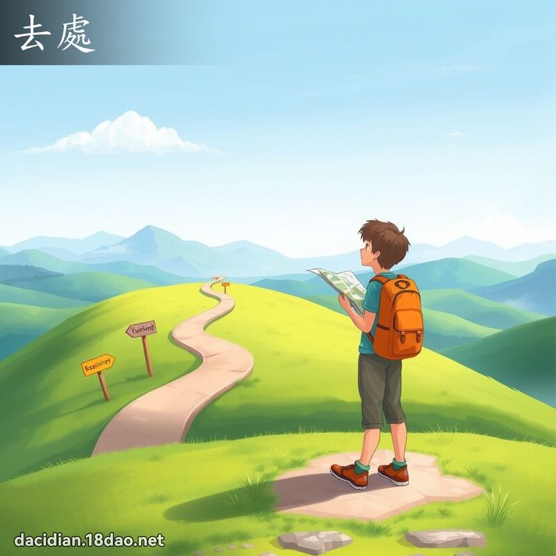 去处 - 国语大辞典配图