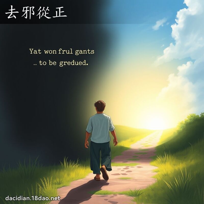 去邪從正 - 國語大辭典配圖