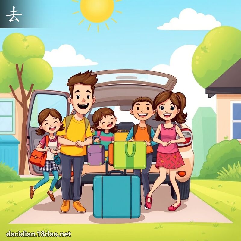 去 - 國語大辭典配圖