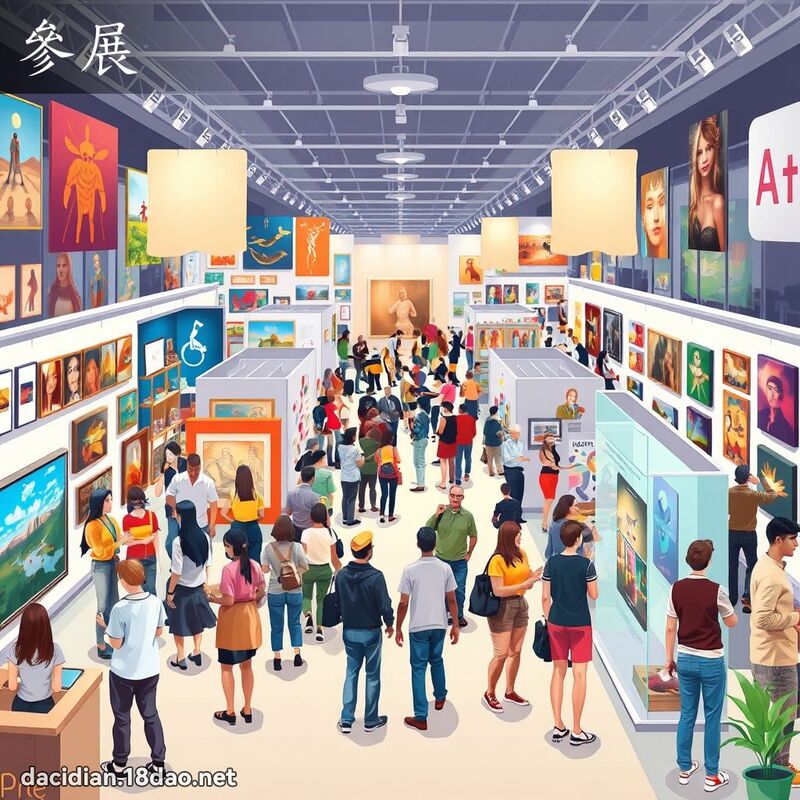 參展 - 國語大辭典配圖