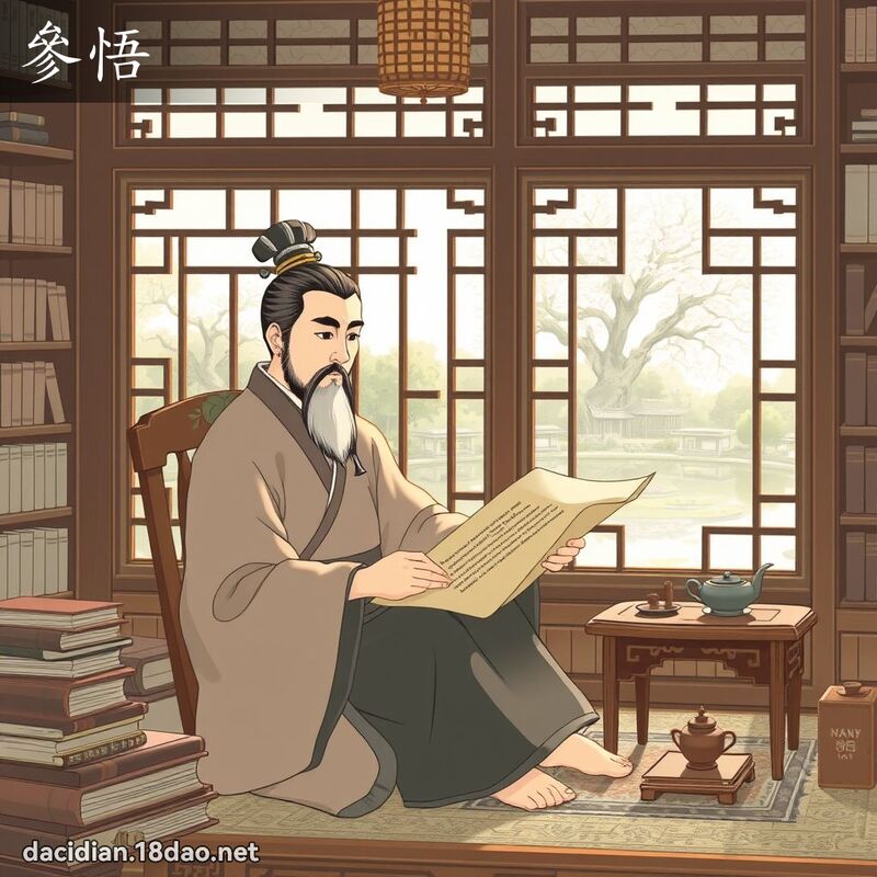 參悟 - 國語大辭典配圖
