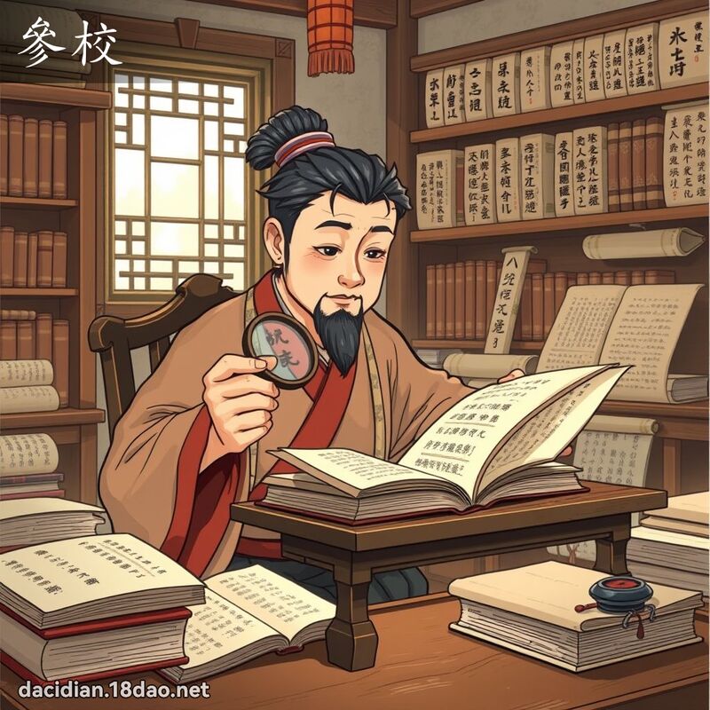 参校 - 国语大辞典配图