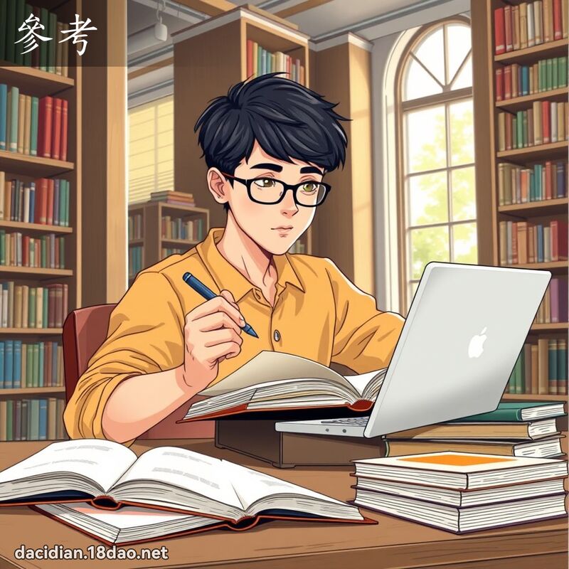 参考 - 国语大辞典配图