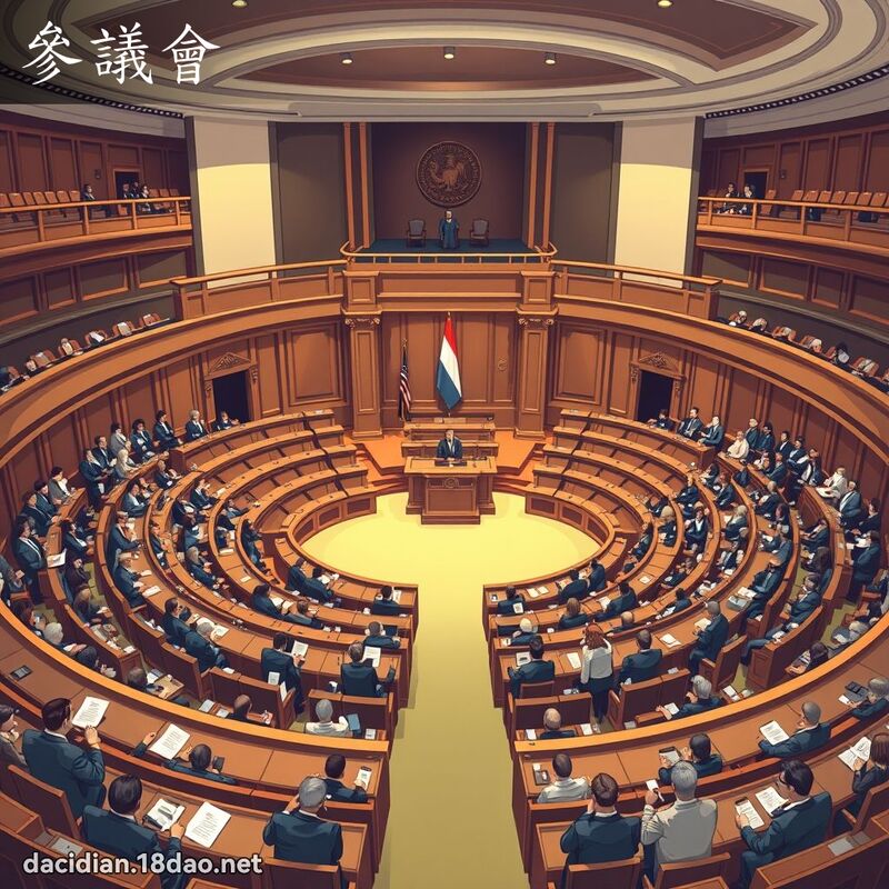 參議會 - 國語大辭典配圖