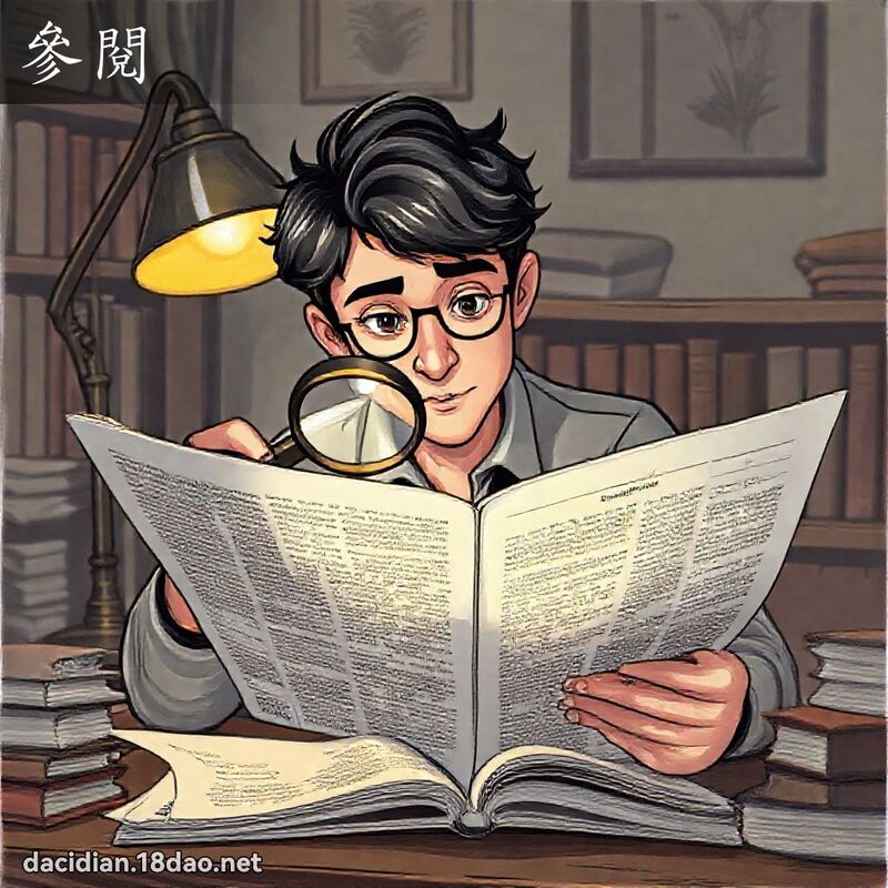 参阅 - 国语大辞典配图