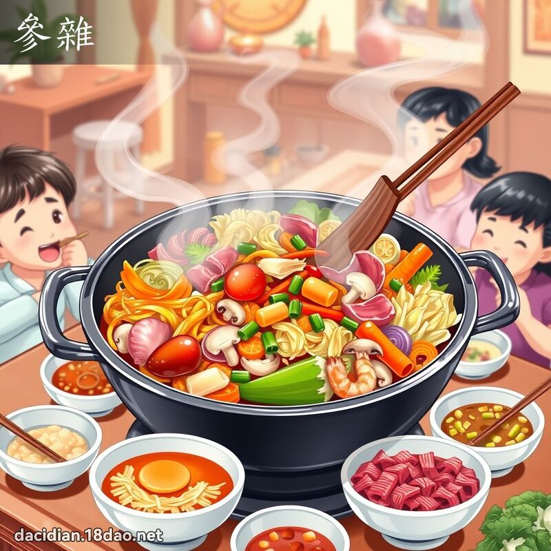 参杂 - 国语大辞典配图
