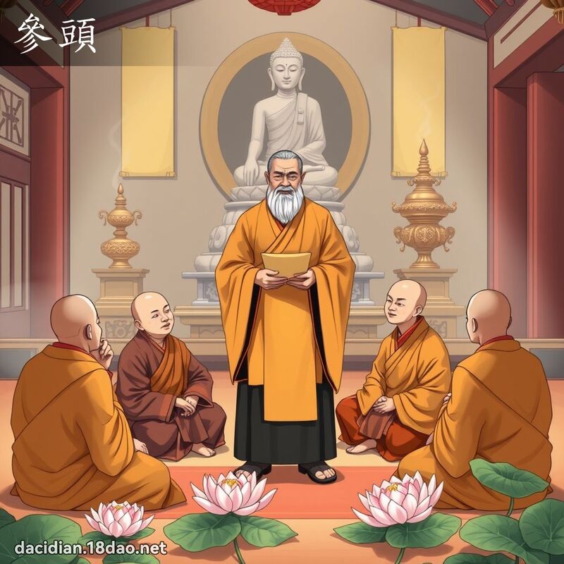 參頭 - 國語大辭典配圖