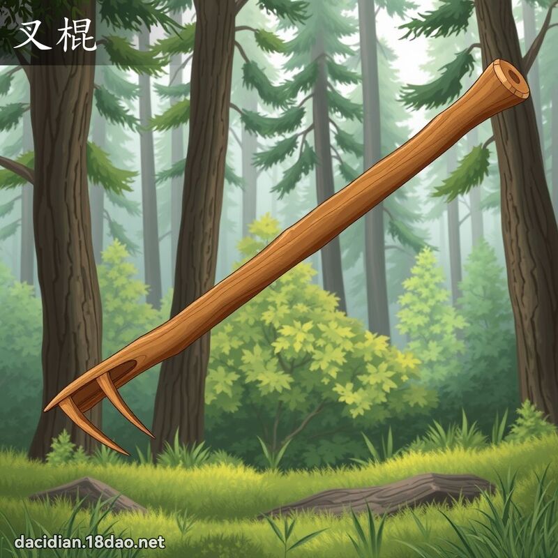 叉棍 - 国语大辞典配图