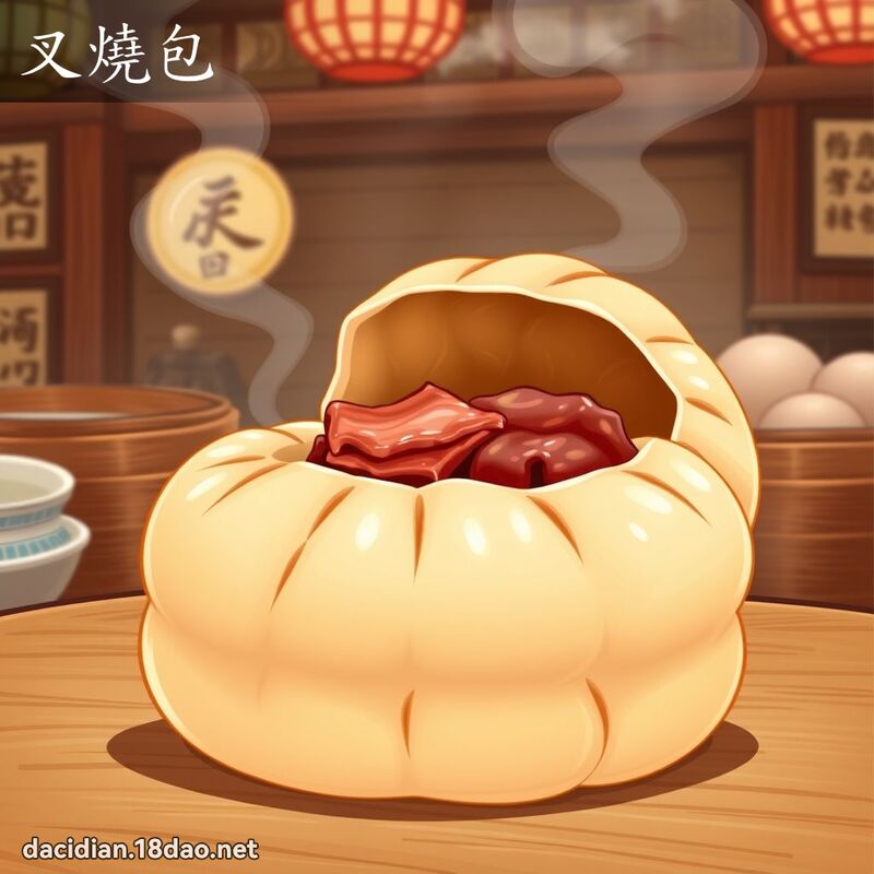 叉燒包 - 國語大辭典配圖