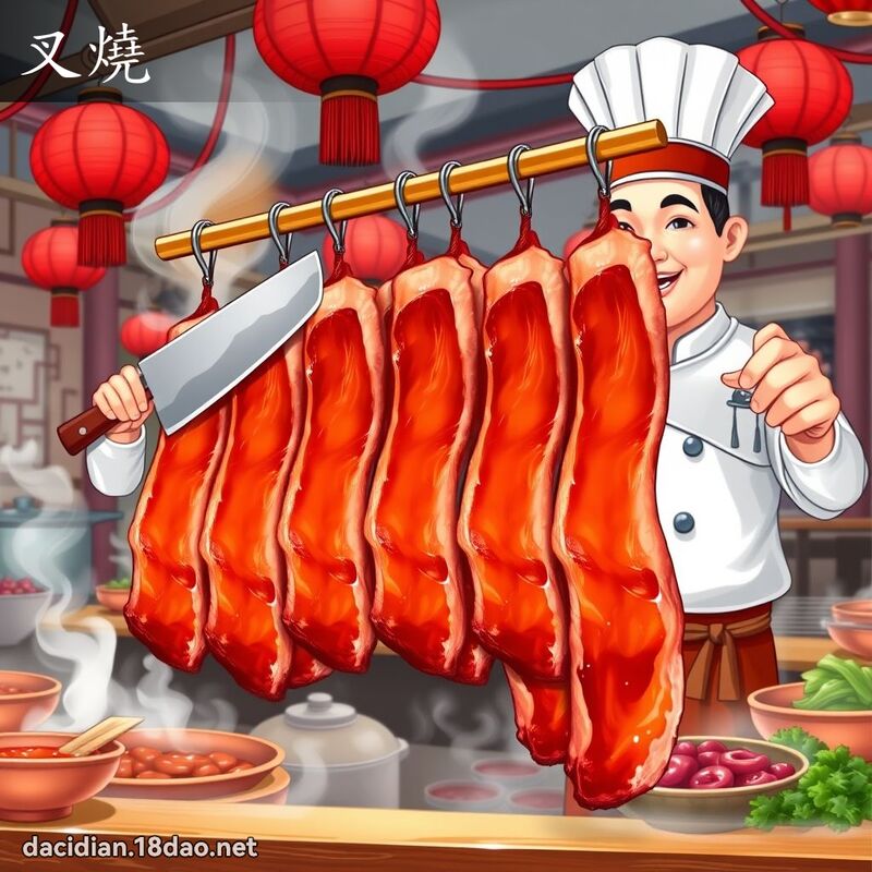 叉燒 - 國語大辭典配圖