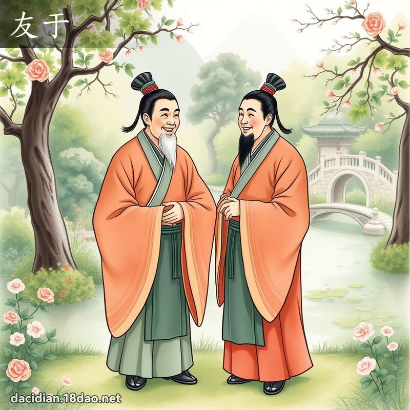 友于 - 國語大辭典配圖