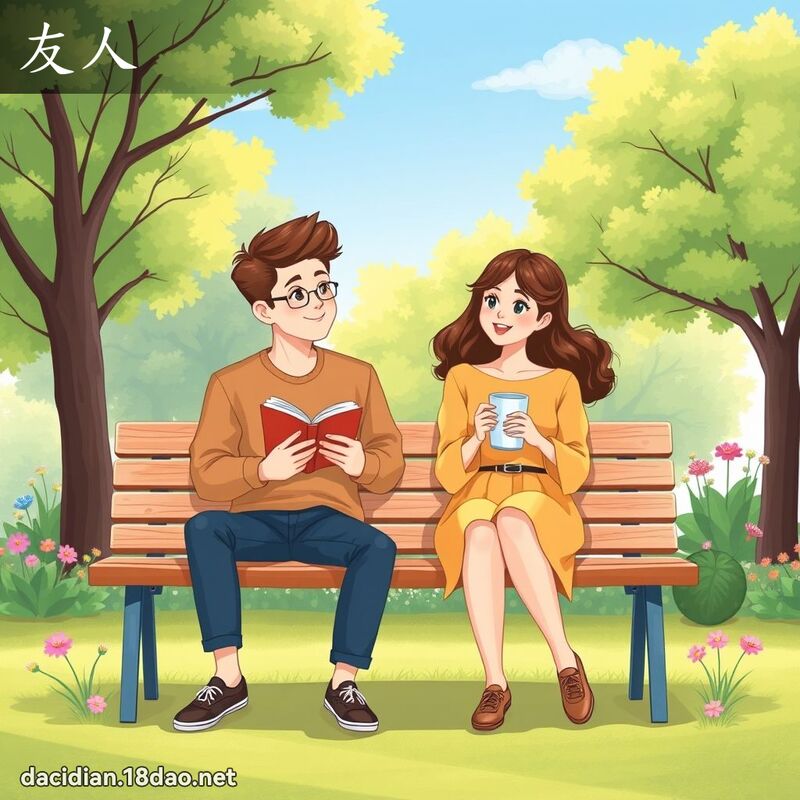 友人 - 國語大辭典配圖