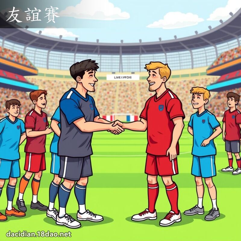 友谊赛 - 国语大辞典配图