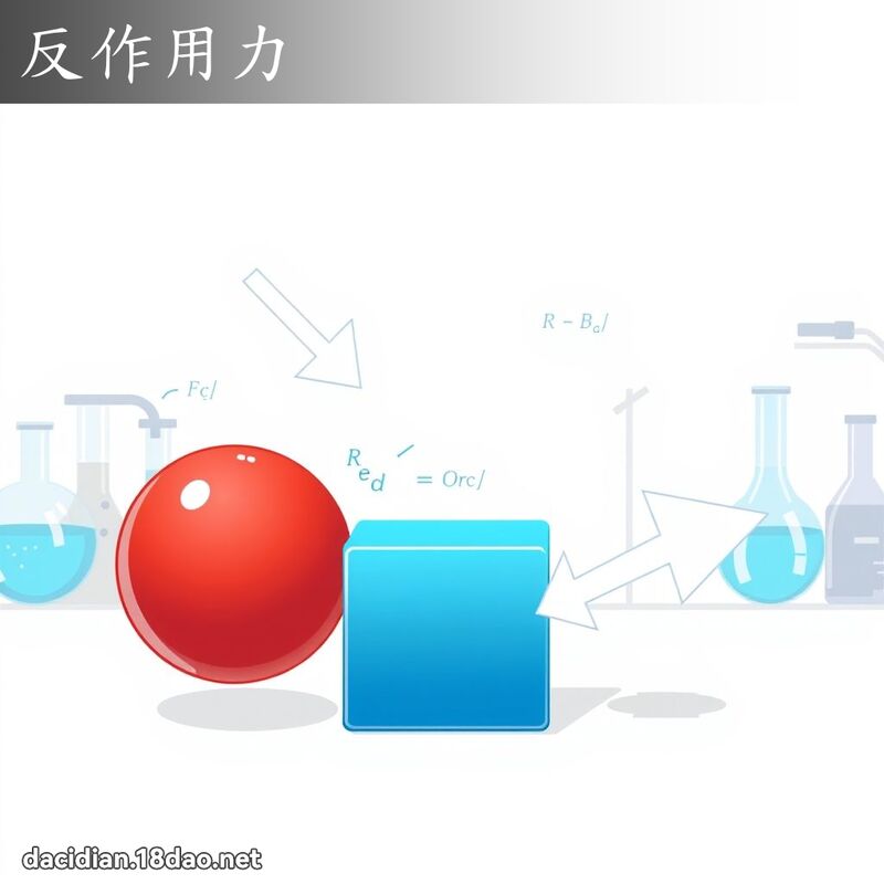反作用力 - 国语大辞典配图
