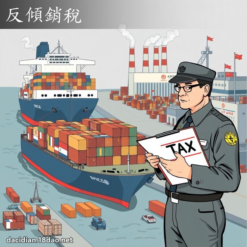 反傾銷稅 - 國語大辭典配圖
