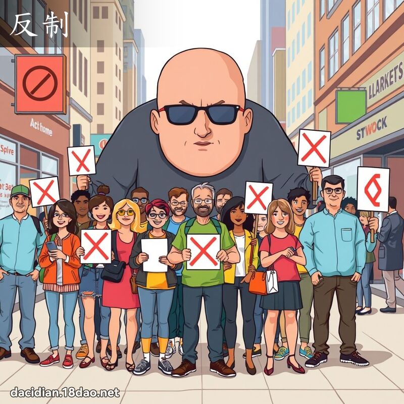 反制 - 國語大辭典配圖
