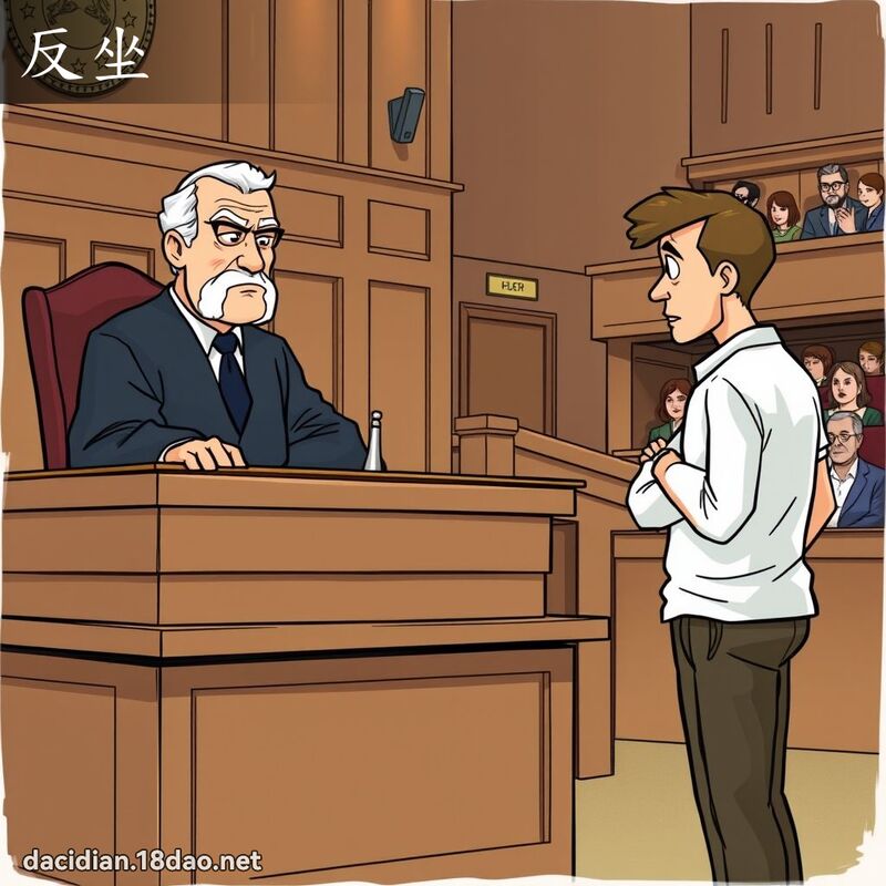 反坐 - 国语大辞典配图