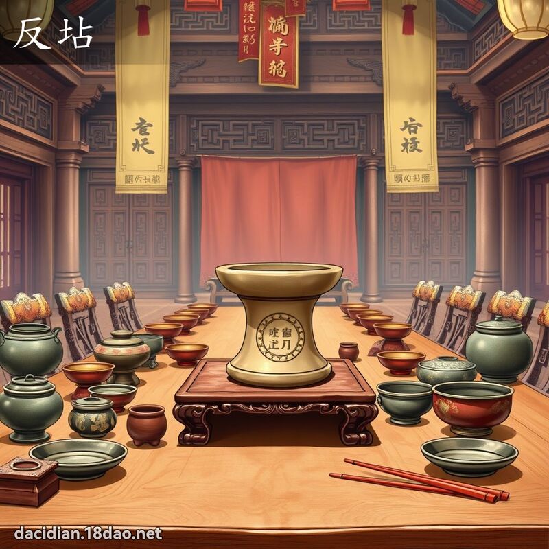 反坫 - 国语大辞典配图