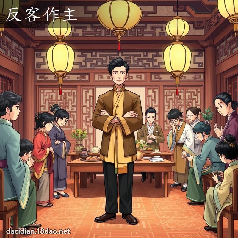 反客作主 - 国语大辞典配图
