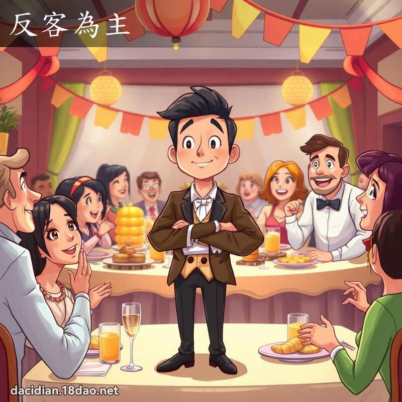 反客為主 - 國語大辭典配圖