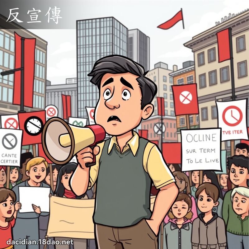 反宣传 - 国语大辞典配图